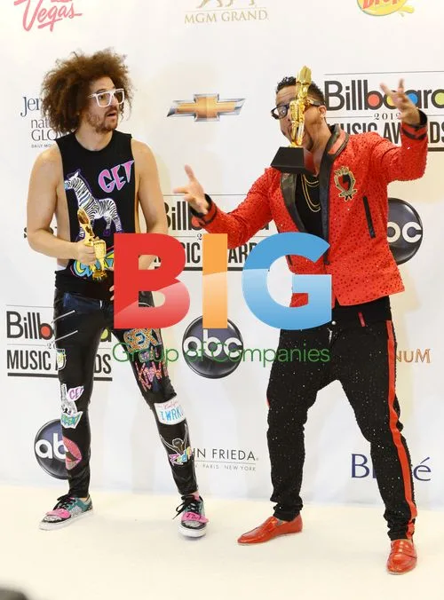 LMFAO Accept Billboard Award
