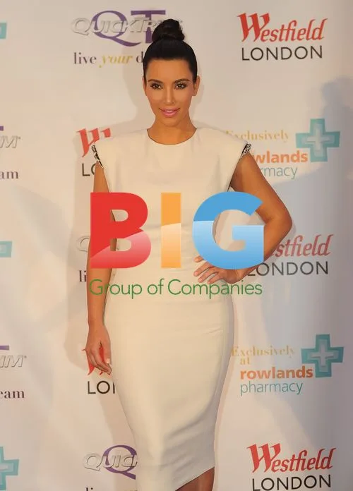 Kim Kardashian at Quick Trim UK Launch