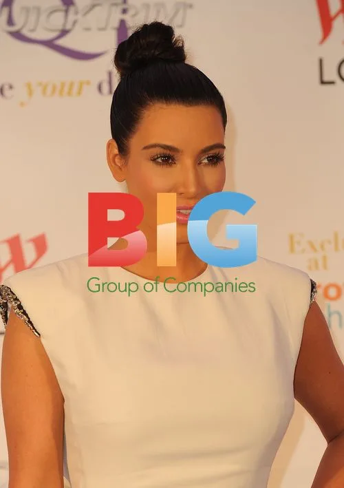 Kim Kardashian Attends Quick Trim Launch