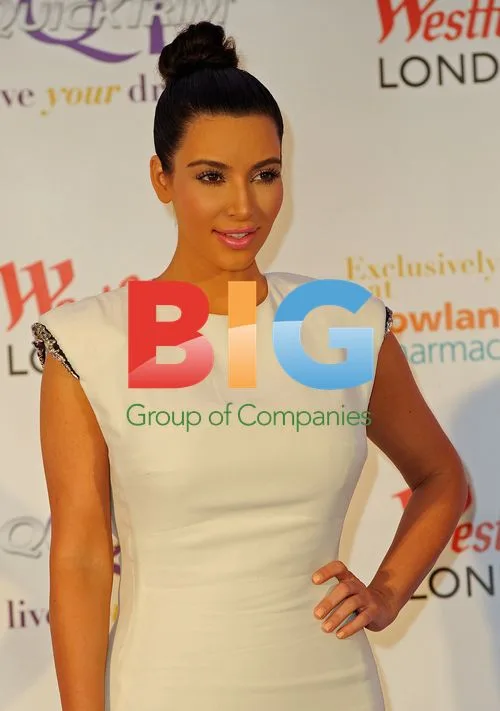 Kim Kardashian at Quick Trim UK Launch