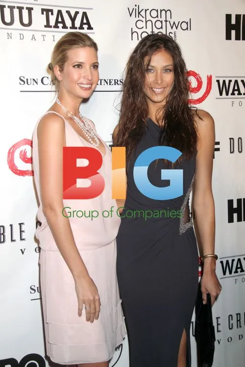 Ivanka Trump and Dayana Mendoza at Wayuu Taya Gala