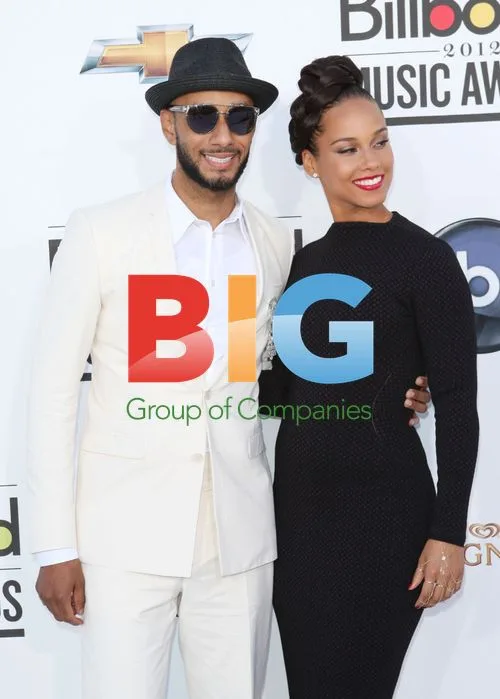 Swizz Beatz, Alicia Keyes at 2012 Billboard Music Awards