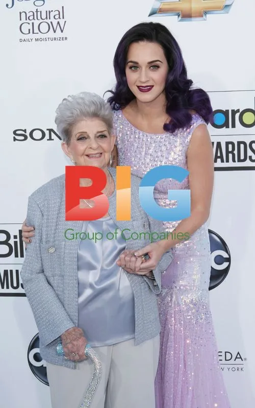 Katy Perry and grandmother arrive at Billboard Awards