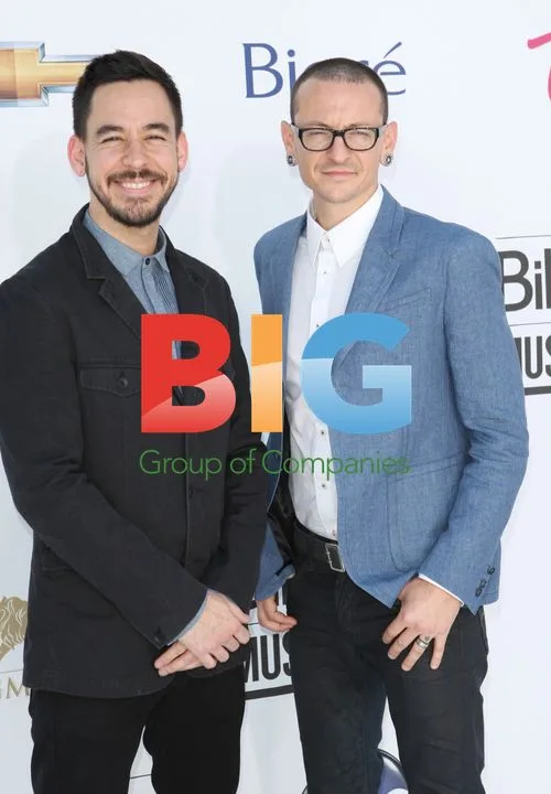 Linkin Park Arrives at Billboard Music Awards