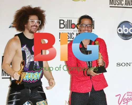LMFAO Pose at 2012 Billboard Music Awards