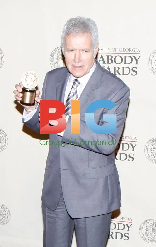 Alex Trebek at Peabody Awards in New York