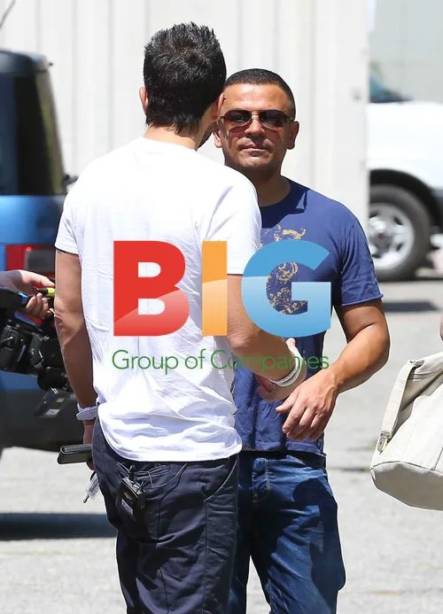 Peter Andre Films Reality TV in LA