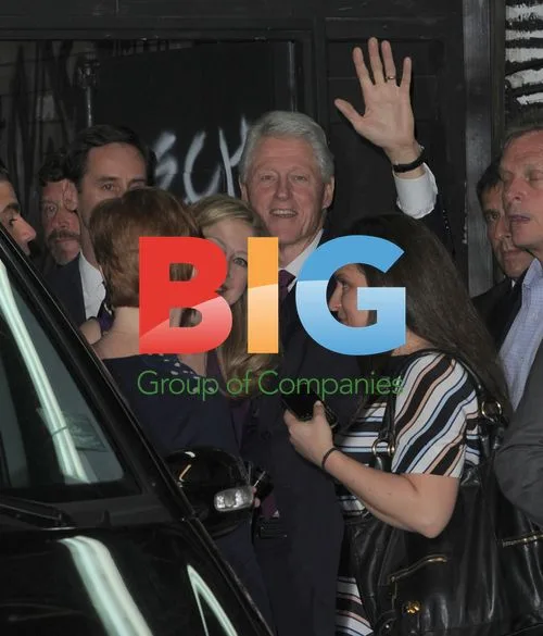 Clintons at Old Vic Tunnels Party