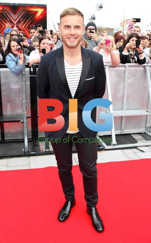Gary Barlow Arrives for XFactor Auditions