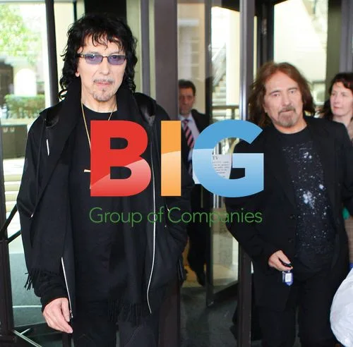 Tony Iommi and Geezer Butler of Black Sabbath