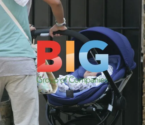Konnie Huq running errands with baby son