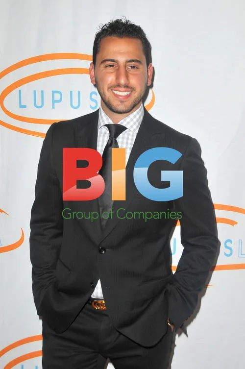 Josh Atman at Lupus LA Orange Ball