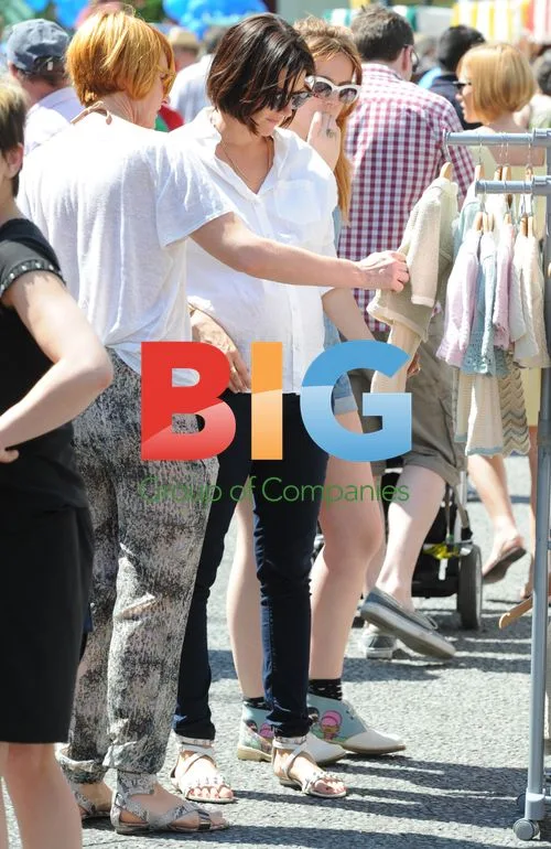 Mary Portas and Melanie Rickey Shopping
