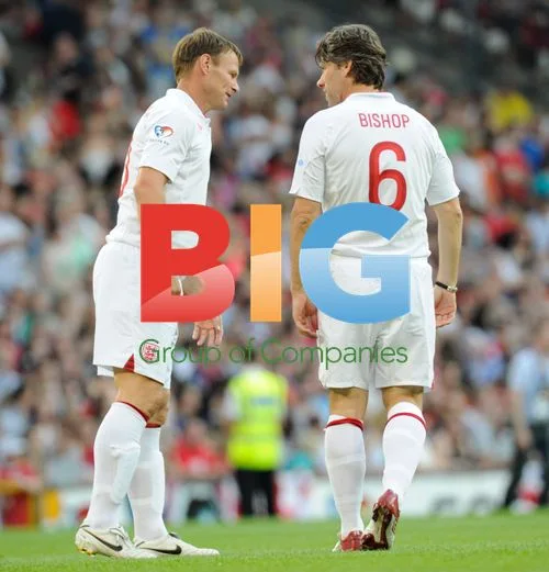 Celebrities at Soccer Aid 2012 Charity Game