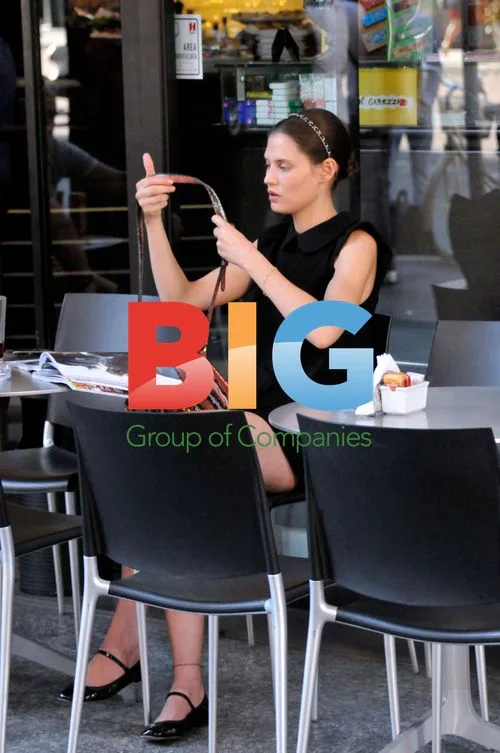 Supermodel Bianca Balti Lunch & Shopping
