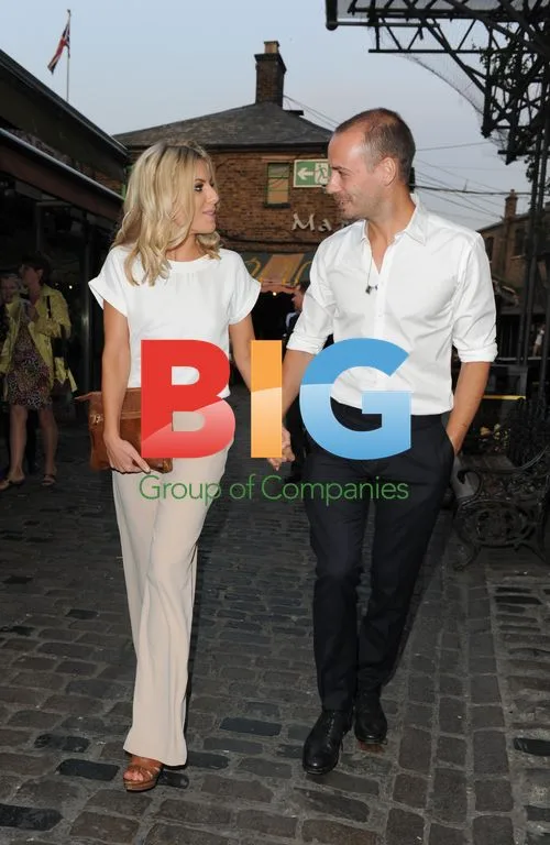Mollie King arrives at Proud Camden