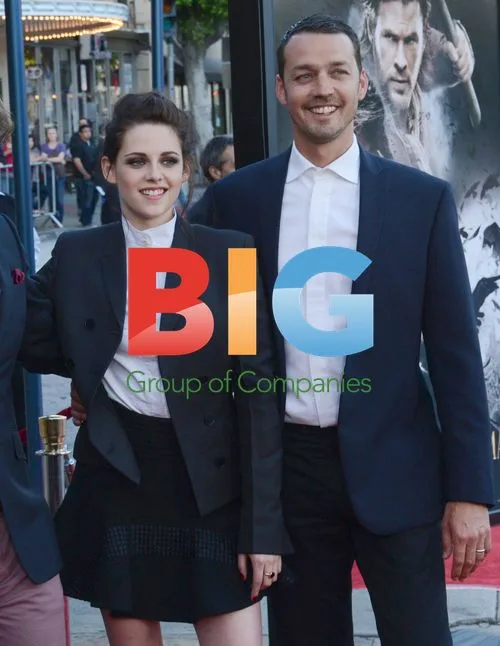 Kristen Stewart and Rupert Sanders at "Snow White" Screening