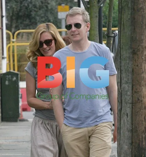 Patrick Kielty and Cat Deely out shopping in London