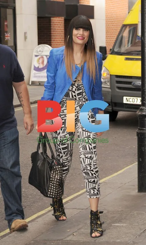 Jessie J at KISS FM Studios