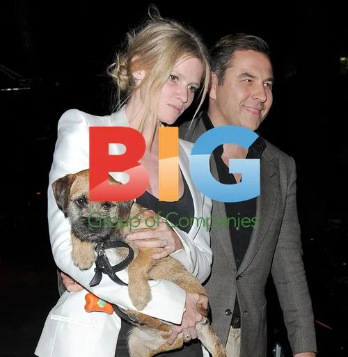 David Walliams and Lara Stone in London