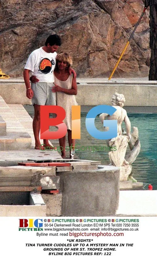 TINA TURNER CUDDLES WITH MYSTERY MAN IN ST. TROPEZ