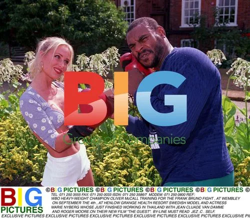 Oliver McCall and Marie Nyberg at Henlow Grange