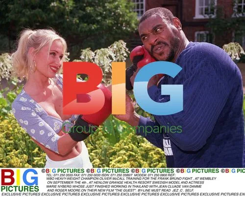 Oliver McCall and Marie Nyberg at Henlow Grange