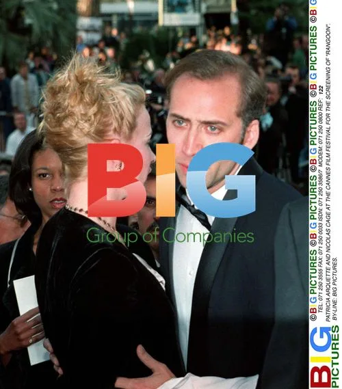 Patrica Arquette and Nicolas Cage at Cannes Premiere