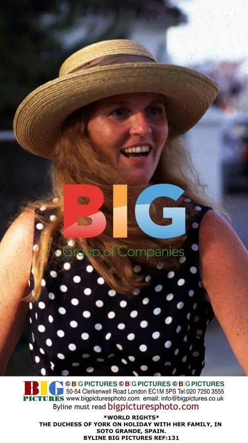 Duchess of York on Holiday in Spain