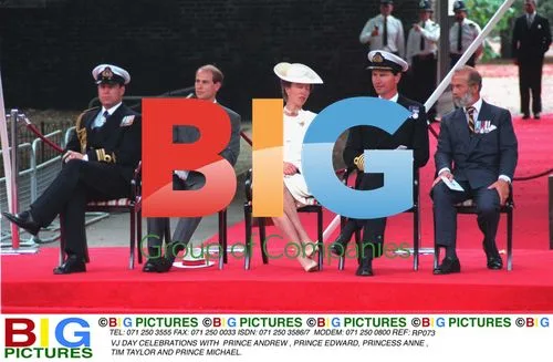 VJ Day Celebrations with Royals
