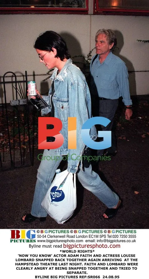 Adam Faith and Louise Lombard at Hampstead Theatre