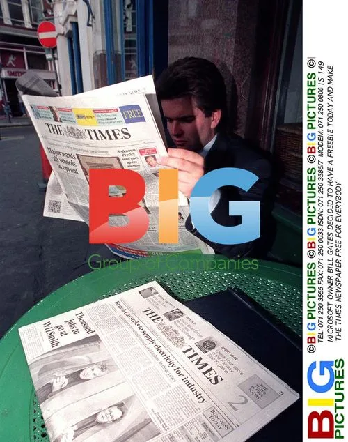 Bill Gates Gives Away Times Newspaper