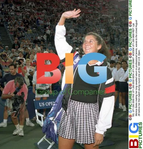 MONICA SELES RETURNS TO US OPEN 1995