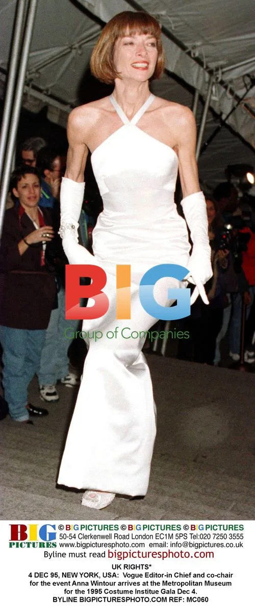 Anna Wintour at 1995 Costume Gala