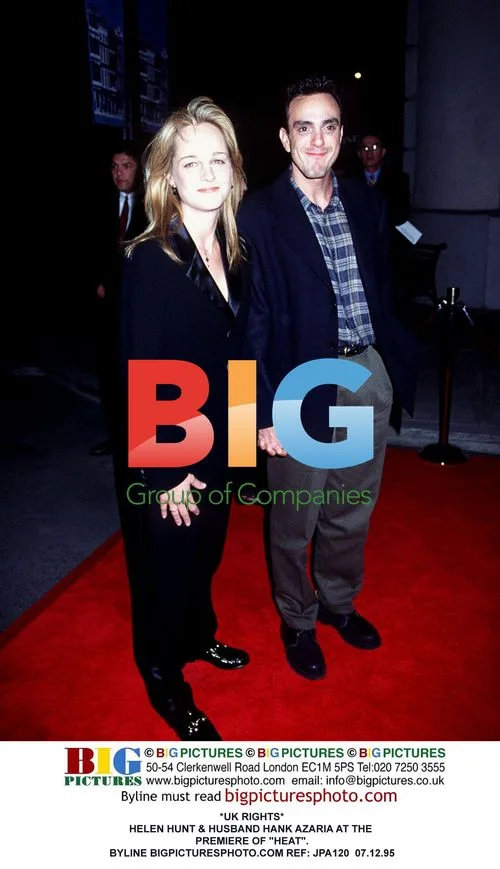 Helen Hunt & Husband Hank Azaria at "Heat" Premiere