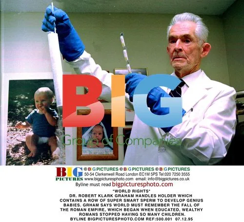 Dr. Robert Klark Graham Handles Sperm for Genius Babies