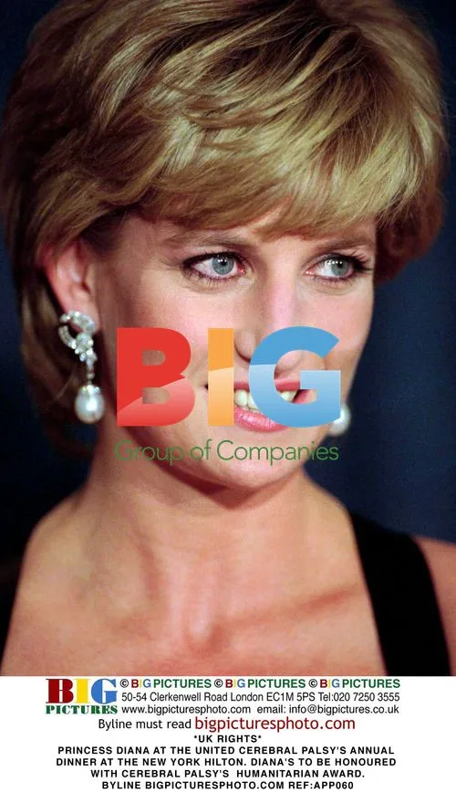 Princess Diana at Cerebral Palsy Dinner