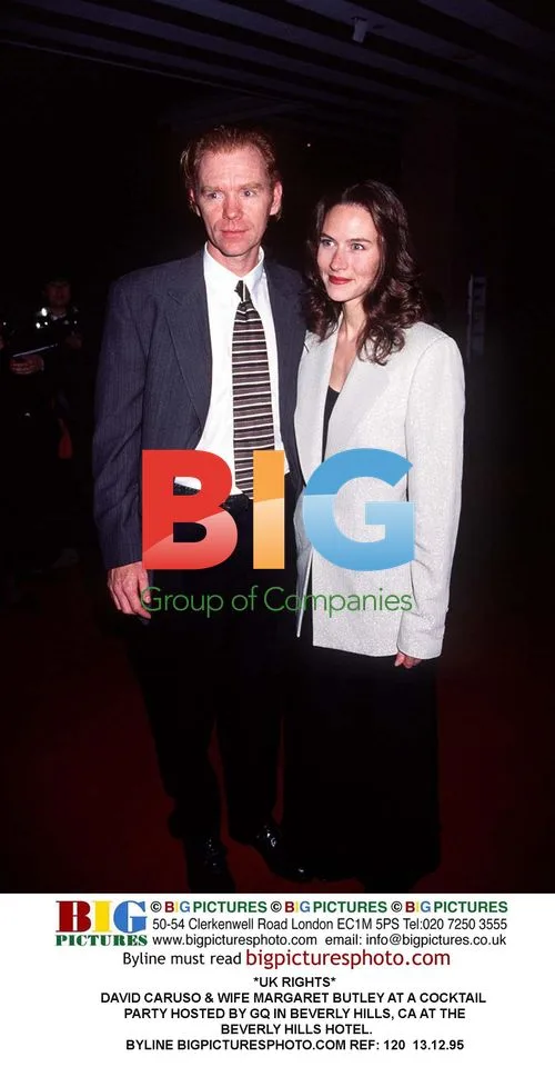 David Caruso & Wife Margaret at GQ Cocktail Party