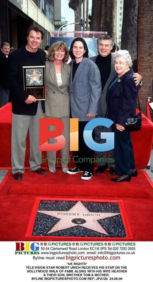 Robert Urich Receives Hollywood Walk of Fame Star