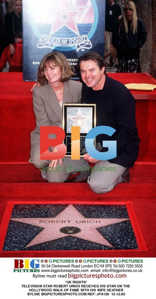 Robert Urich receives Hollywood Walk of Fame star