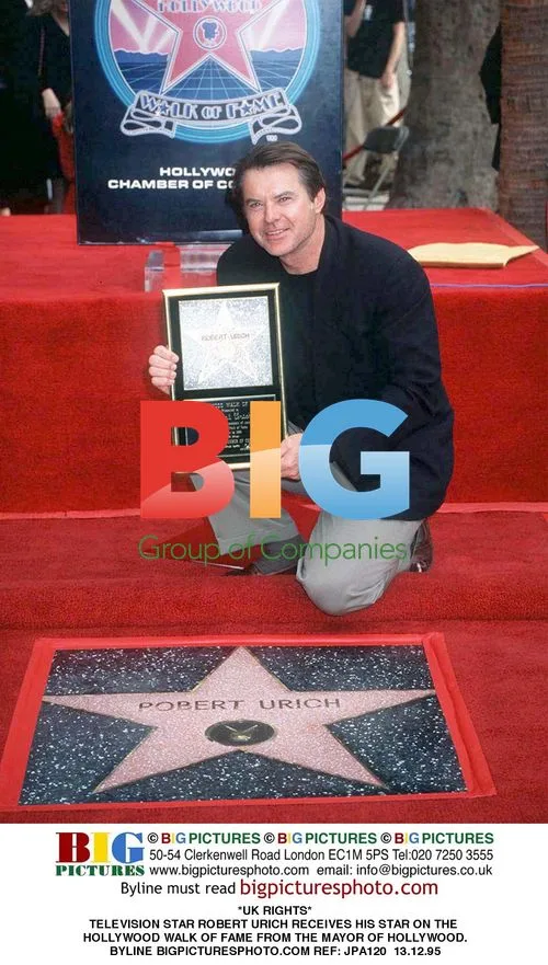 Robert Urich receives Hollywood Walk of Fame star