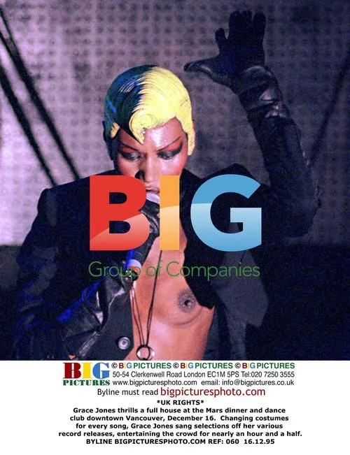 Grace Jones Thrills at Mars Club in Vancouver