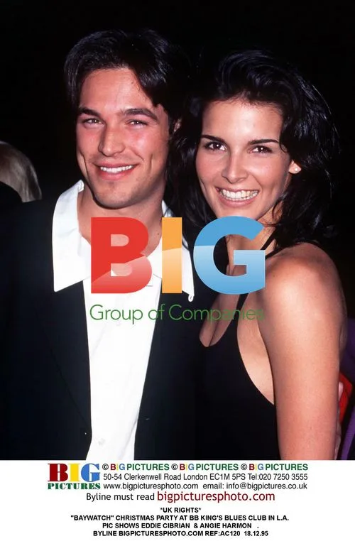 Eddie Cibrian and Angie Harmon at "Baywatch" Party