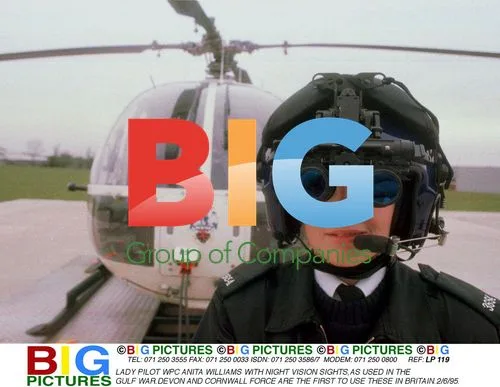Lady Pilot Anita Williams with Night Vision Sights
