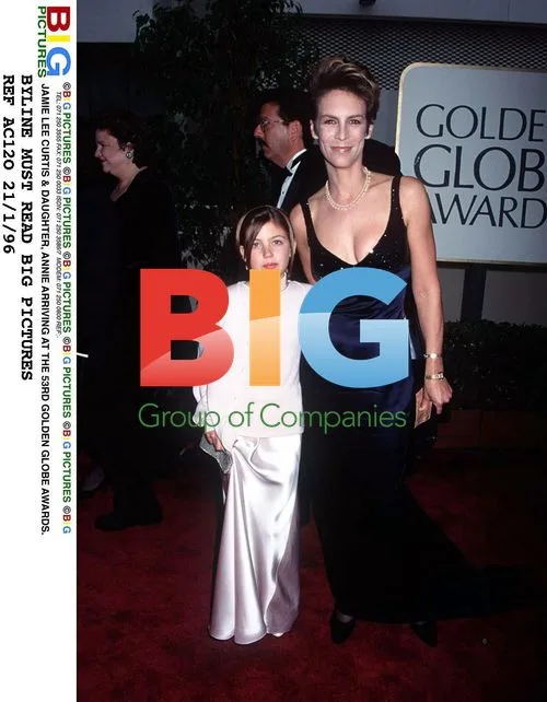 Jamie Lee Curtis & Daughter at 53rd Golden Globes