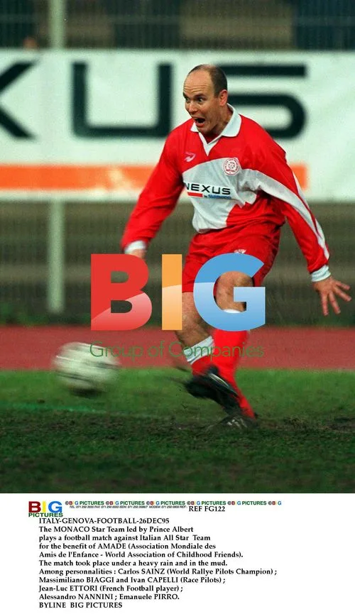 Monaco vs Italian All Stars Charity Football Match
