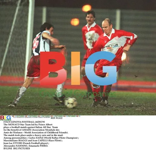 Monaco vs Italian All Stars Charity Football Match