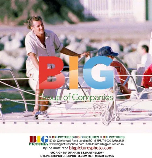 Princess Diana in St. Barthelemy