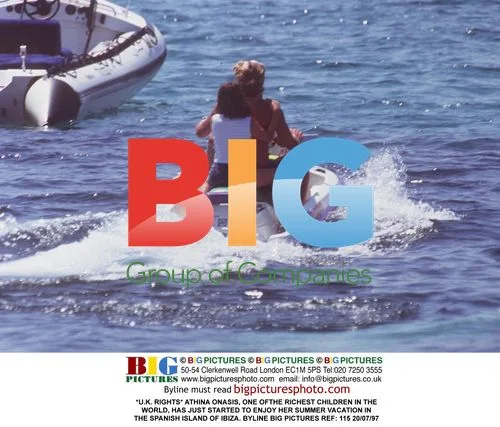 Athina Onassis on Summer Vacation in Ibiza