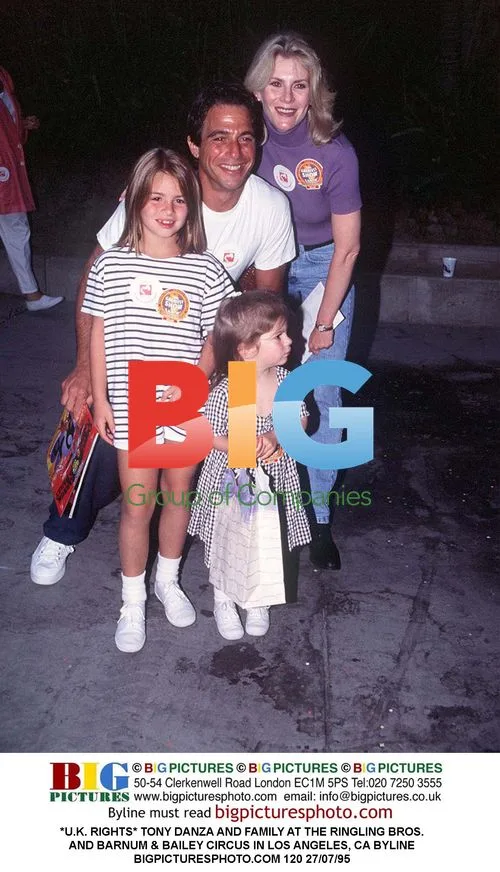 Tony Danza and Family at the Ringling Bros. Circus in LA
